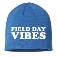 Field Day Vibes School Sport Teams Students Teachers Gift Sustainable Beanie