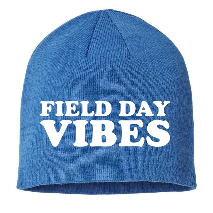 Field Day Vibes School Sport Teams Students Teachers Gift Sustainable Beanie