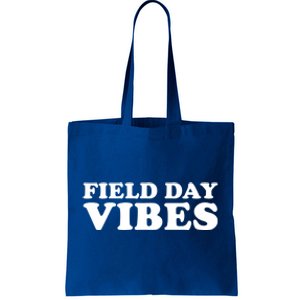 Field Day Vibes School Sport Teams Students Teachers Gift Tote Bag