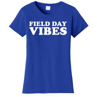 Field Day Vibes School Sport Teams Students Teachers Gift Women's T-Shirt