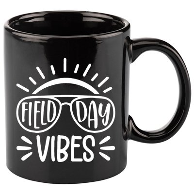 Field Day Vibes Summer 11oz C Handle Ceramic Mug