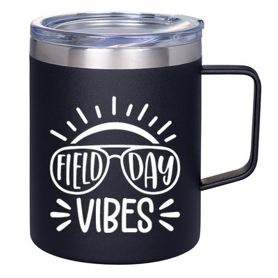 Field Day Vibes Summer 12oz Stainless Steel Coffee Mug