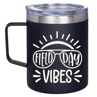Field Day Vibes Summer 12oz Stainless Steel Coffee Mug