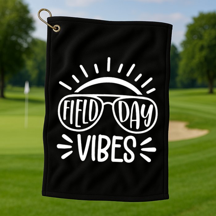Field Day Vibes Summer Golf Towel