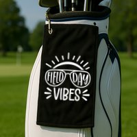 Field Day Vibes Summer Golf Towel
