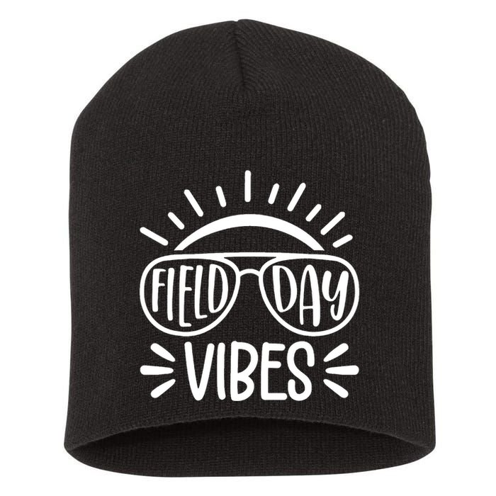 Field Day Vibes Summer Short Acrylic Beanie