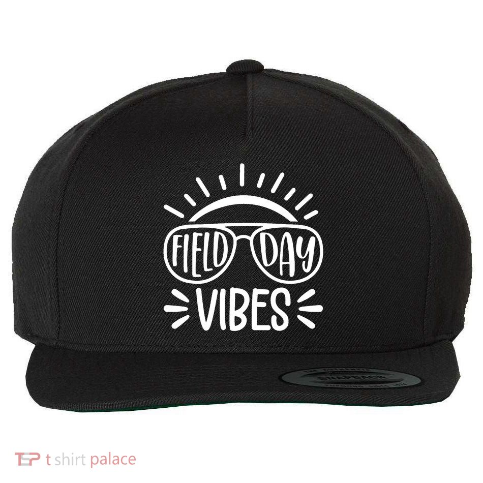 Field Day Vibes Summer Wool Snapback Cap