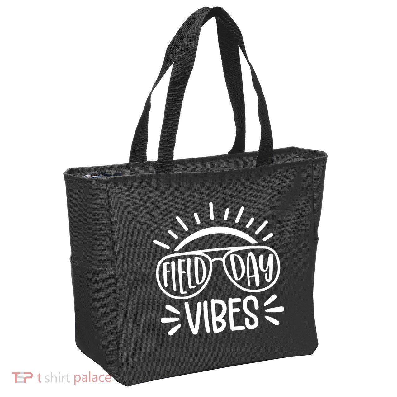 Field Day Vibes Summer Zip Tote Bag