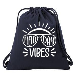 Field Day Vibes Summer Drawstring Bag