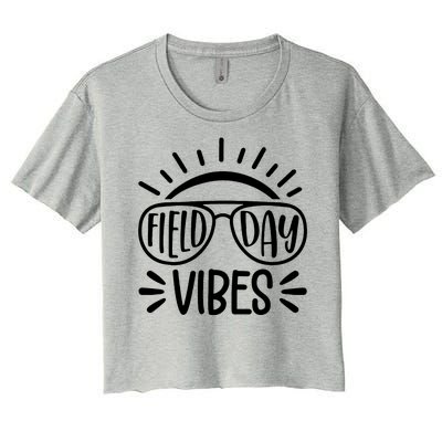 Field Day Vibes Summer Women's Crop Top Tee