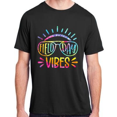 Field Day Vibes Tie Dye Last Day Of School Cool Game Day Adult ChromaSoft Performance T-Shirt