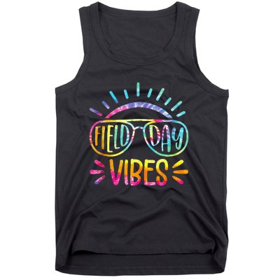 Field Day Vibes Tie Dye Last Day Of School Cool Game Day Tank Top