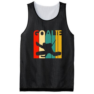 Father's Day Vintage Ice Hockey Goalie Gift Mesh Reversible Basketball Jersey Tank