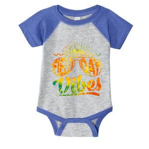 Field Day Vibes Tie Dye Last Day Of School Field Day Teacher Cute Gift Infant Baby Jersey Bodysuit