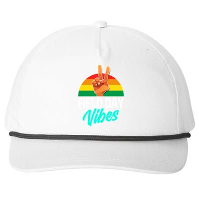 Field Days Vibes School Student Teacher Day Funny Gift Snapback Five-Panel Rope Hat