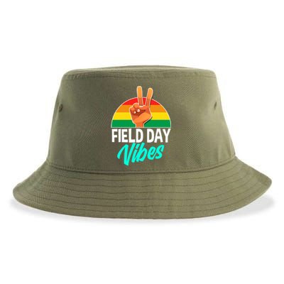 Field Days Vibes School Student Teacher Day Funny Gift Sustainable Bucket Hat