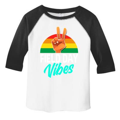 Field Days Vibes School Student Teacher Day Funny Gift Toddler Fine Jersey T-Shirt