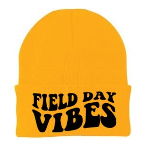 Field Day Vibes Retro Knit Cap Winter Beanie