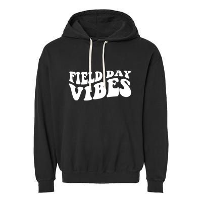 Field Day Vibes Retro Garment-Dyed Fleece Hoodie