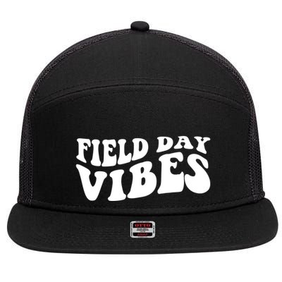 Field Day Vibes Retro 7 Panel Mesh Trucker Snapback Hat