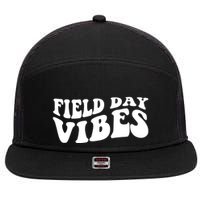 Field Day Vibes Retro 7 Panel Mesh Trucker Snapback Hat