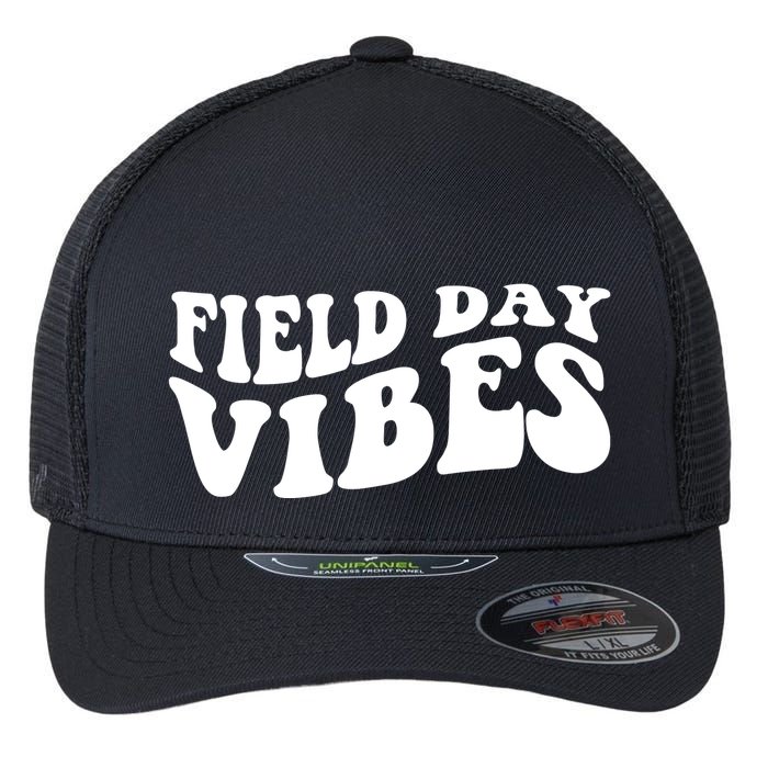Field Day Vibes Retro Flexfit Unipanel Trucker Cap
