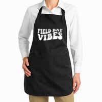 Field Day Vibes Retro Full-Length Apron With Pockets
