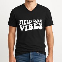 Field Day Vibes Retro V-Neck T-Shirt