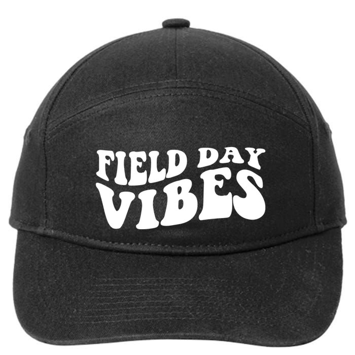 Field Day Vibes Retro 7-Panel Snapback Hat