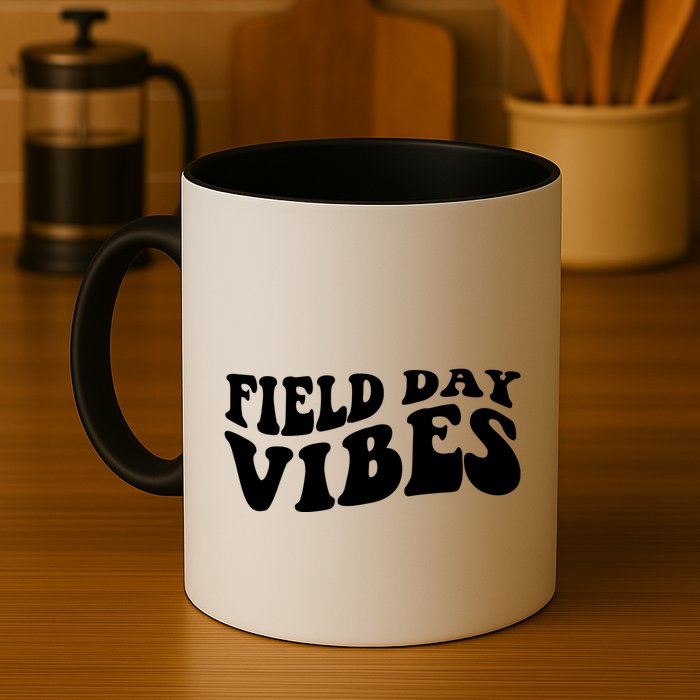 Field Day Vibes Retro Mug