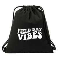 Field Day Vibes Retro Drawstring Bag