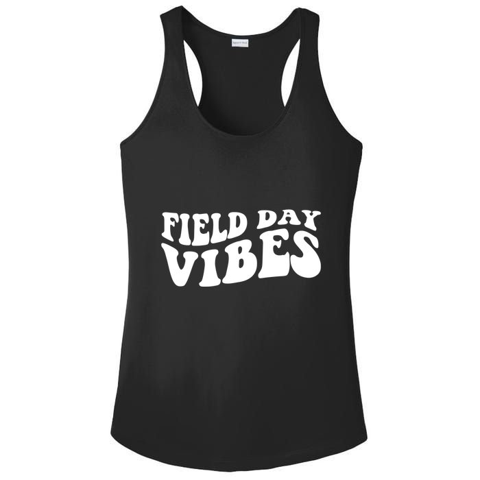 Field Day Vibes Retro Ladies PosiCharge Competitor Racerback Tank
