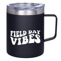 Field Day Vibes Retro 12oz Stainless Steel Coffee Mug