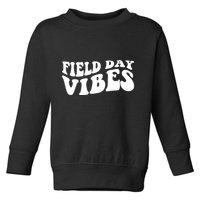 Field Day Vibes Retro Toddler Sweatshirt