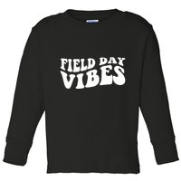 Field Day Vibes Retro Toddler Long Sleeve Shirt