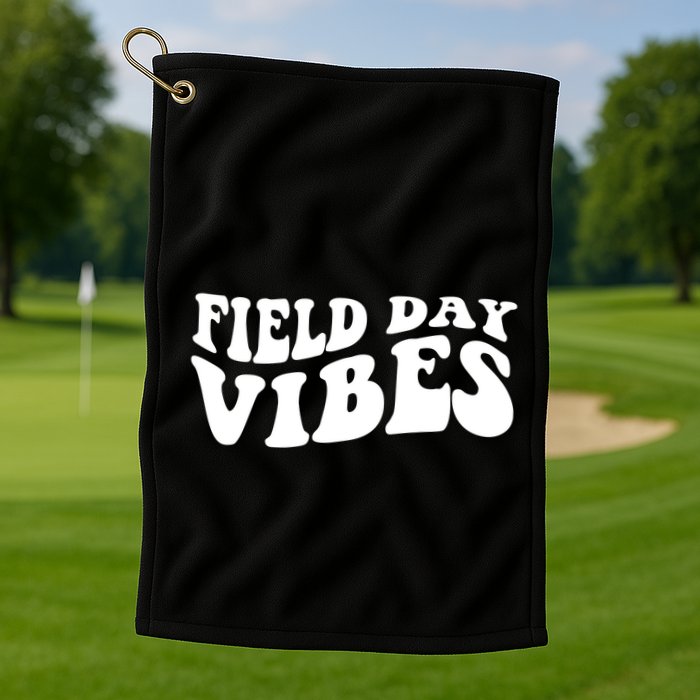 Field Day Vibes Retro Golf Towel