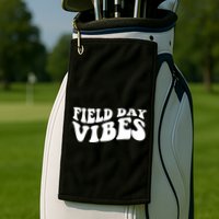 Field Day Vibes Retro Golf Towel