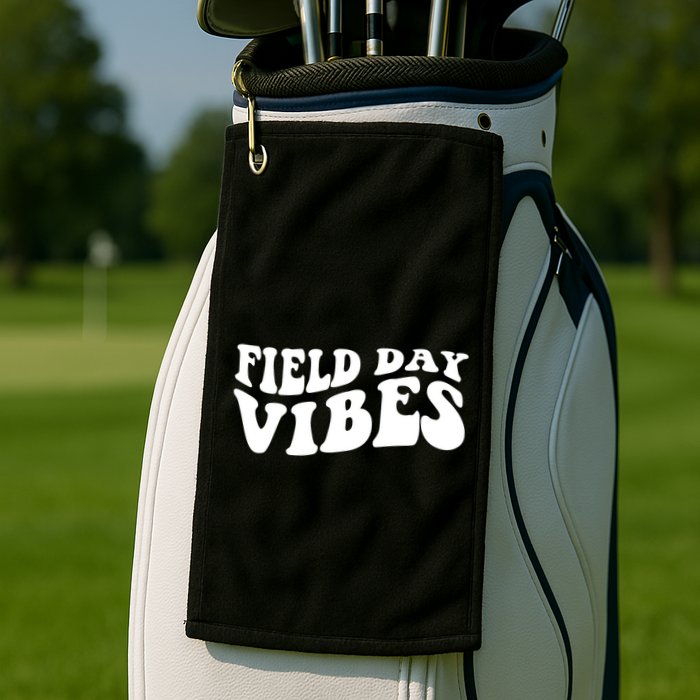 Field Day Vibes Retro Golf Towel