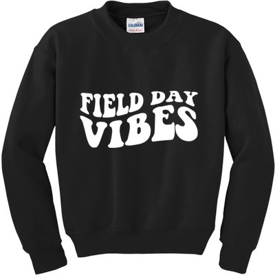Field Day Vibes Retro Kids Sweatshirt