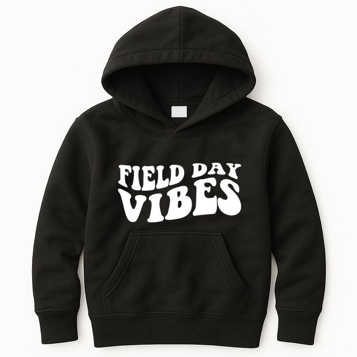 Field Day Vibes Retro Kids Hoodie