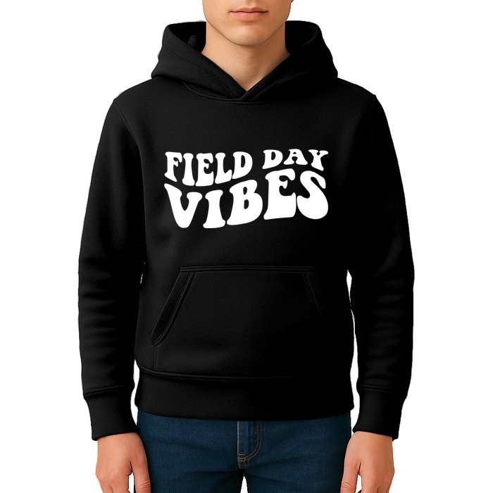 Field Day Vibes Retro Kids Hoodie