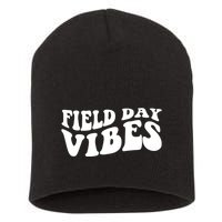 Field Day Vibes Retro Short Acrylic Beanie