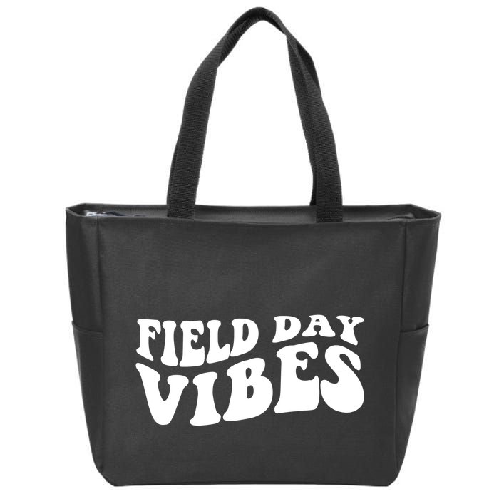 Field Day Vibes Retro Zip Tote Bag