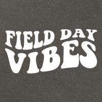 Field Day Vibes Retro Cotton Canvas Backpack