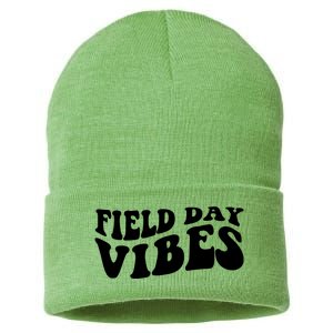 Field Day Vibes Retro Sustainable Knit Beanie