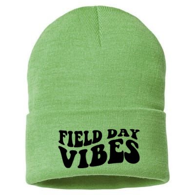 Field Day Vibes Retro Sustainable Knit Beanie