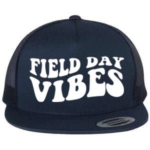 Field Day Vibes Retro Flat Bill Trucker Hat