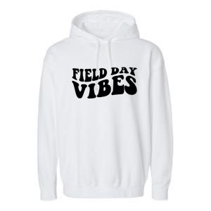 Field Day Vibes Retro Garment-Dyed Fleece Hoodie