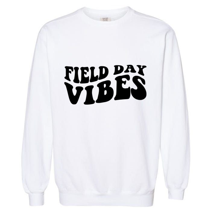 Field Day Vibes Retro Garment-Dyed Sweatshirt