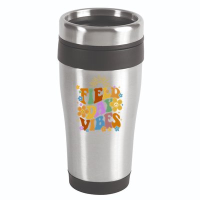 Field Day Vibes Colorful Floral 16oz Travel Tumbler